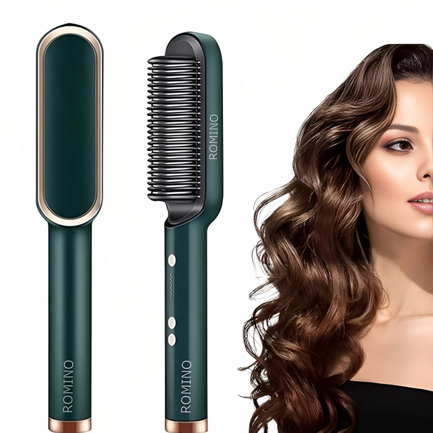 909 Brush Hair Straightener