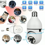 Bulb Holder 1080P High Video Quality Camera
