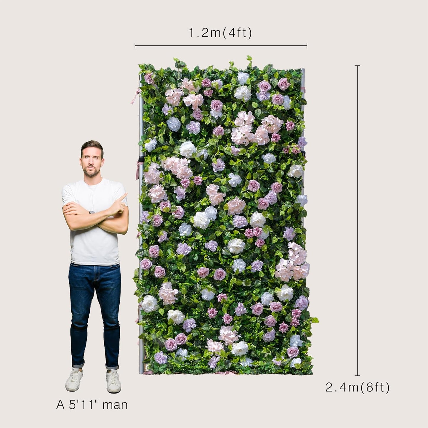 Flower Wall Backdrop