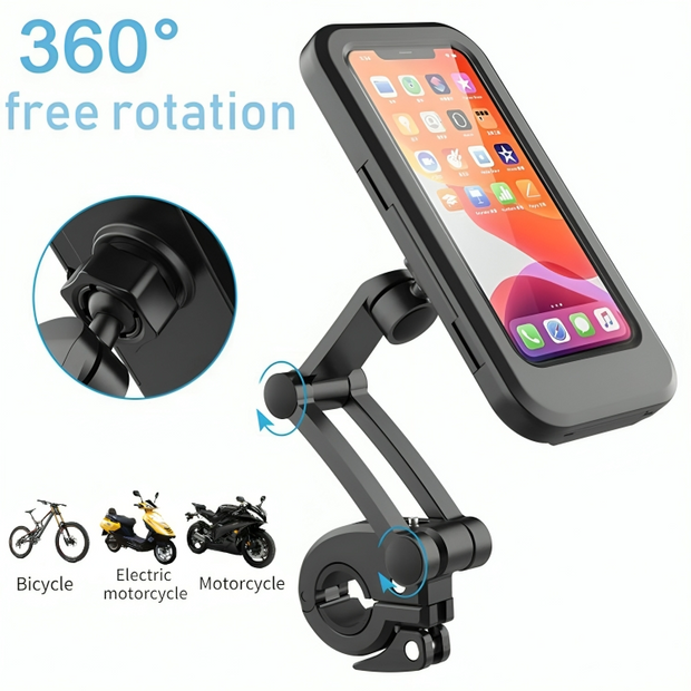 360 Rotatable Ultra Thick material Water proof Mobile Phone Holder
