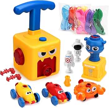 Balloon Racer Car with Launcher
