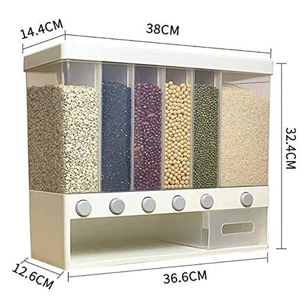 cereal dispenser storage box