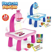 3 in 1 drawing projector table for kids