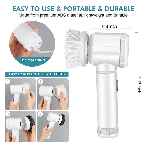 Wireless Electric Cleaning Brush