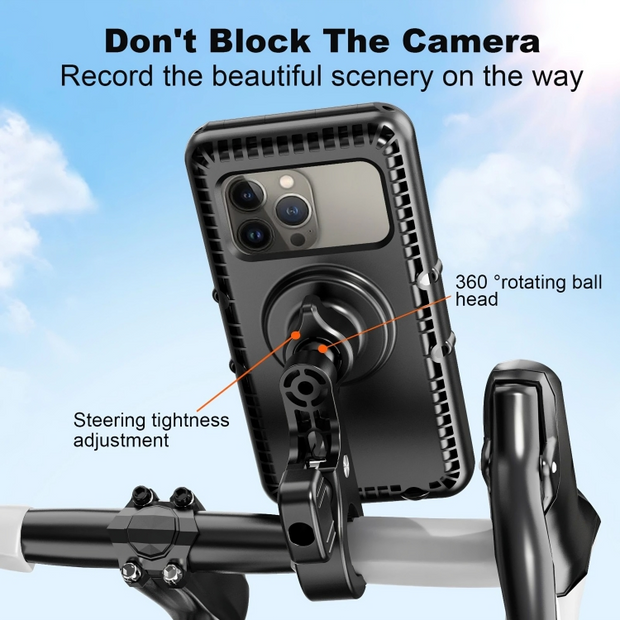 360 Rotatable Ultra Thick material Water proof Mobile Phone Holder